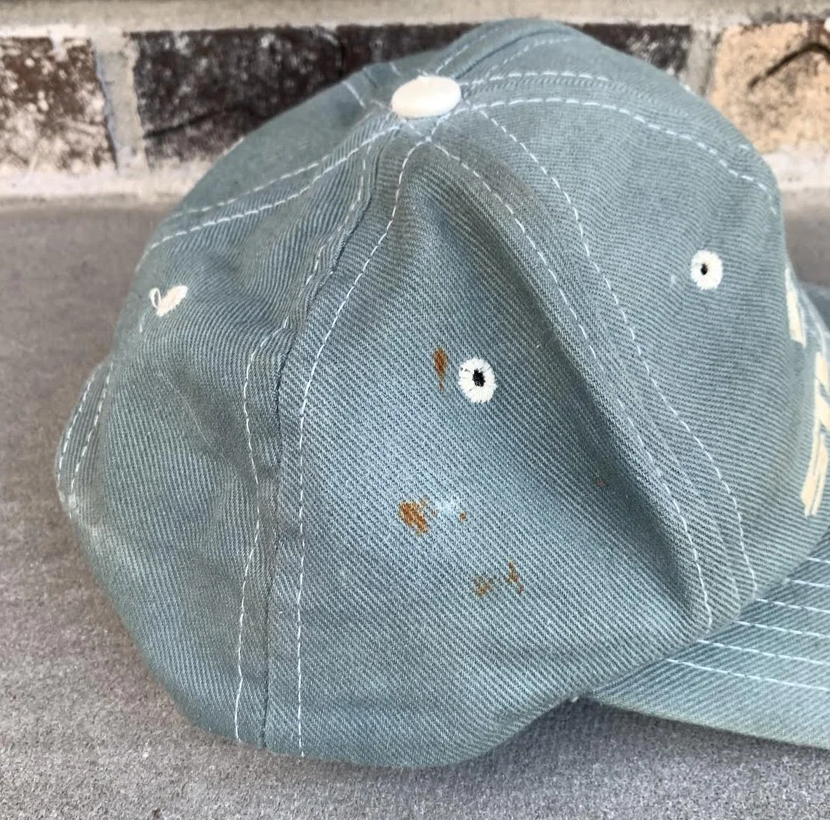 Vintage Stussy Rolex Logo Jade Snapback Hat — RootsBK